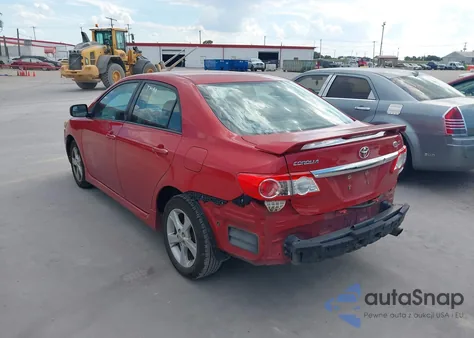 2011 Toyota Corolla S из США, поврежденный, VIN 2T1BU4EEXBC623319